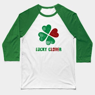 LUCKY cLOVEr Baseball T-Shirt